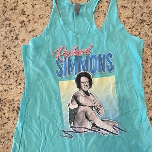 Xl Richard Simmons tank, wore for Halloween work party.